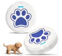 ChunHee Campanas de perro para entrenamiento de inodoro: timbre para perros para salir al baño para cachorros con volumen ajustable y 28 tonos de anillo que enseñan a los cachorros a sonar en lugar de