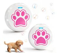ChunHee Campanas para perros para salir al aire libre - Campana para que los perros suenen para ir al baño | Timbre de puerta para perro con 5 volumen ajustable y 36 tonos de llamada | Campana para