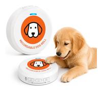 ChunHee Timbre grabable para perro - Entrena a tu perro con tu propia voz, timbre de entrenamiento para cachorros para que los perros salgan, botón activado por tacto con orinal y sonidos exteriores