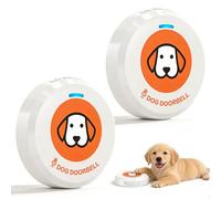 ChunHee Versión de grabación campana de perro/campana de gato, baño para perros, entrenamiento, 5 niveles para control de volumen, enseñar a los cachorros a hacer fuera de su negocio