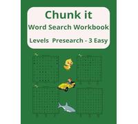 Chunk It Word Search: A Learn How To Word Search Book For Autistic or Learning Disabled Kids