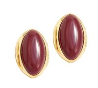 Chunky Earrings - Vintage Trendy Jewelry Fashion Accessories | Hollow Lightweight Metal with High Gold Finish & Geometric Bold Hoop Style for Girls, Mother, Lady and Sister Daily Outfits