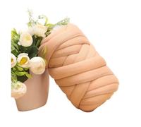 Chunky Yarn,Trapillo para Crochet 250 g de relleno ultra-grueso Core algodón tejido a mano DIY Manta Bed mascota Hilo grueso(Lavender)