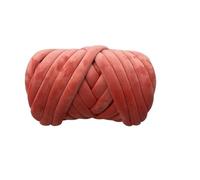 Chunky Yarn,Trapillo para Crochet Hilo grueso de 1KG, hilo gigante voluminoso, tejido a mano, cesta, manta, alfombras, suave for brazo DIY(Rust)