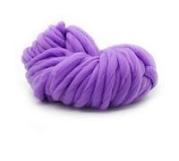 Chunky Yarn,Trapillo para Crochet Súper grueso tejido a mano grande espesor escalonado mascota nido sombrero línea de manta(26 shallow snow)