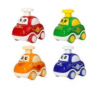 CHUNLINLAODA 4 piezas coche bebé coche coche juguetes Press and Go coche niños juguetes niños juguetes juguetes educativos regalo para niños niñas juguetes educativos