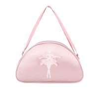 CHUNLINLAODA Mochila de Ballet Bolso de Ballet para niñas Baile Bolso Deportivo con Bordado de Lentejuelas Lindos Bordado Mochila Guardar Ropa de Ballet Bolsa de Ballet Danza Rosado (Rosa)