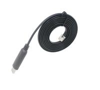 ChunLK Adaptador de enrutador de Consola Serie de Red USB a RS232 RJ12 6P6C, Cable convertidor P con Chip Compatible con Win10