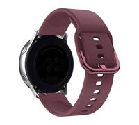 ChunLK Banda de 20mm/22mm for GTS/2/2e/3/4 GTS2 GTR 4/3/Pro/GTR2/2e/stratos 2/3 pulsera de silicona correa de reloj Bip(Wine red 23,20mm)