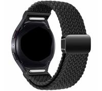 ChunLK Banda trenzada sin espacios for pulsera 5 Pro Galaxy Watch6 Watch4 Classic 47 43 Correa(Black1,Watch 5 pro 45mm)
