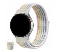 ChunLK Correa de nailon for reloj G 7, 6, 5, 4, 44mm, 40mm, 5 Pro, 45mm, deportiva, 20mm, pulsera G Watch 6, correa clásica de 47mm y 43mm(White1,G Watch5 44mm)