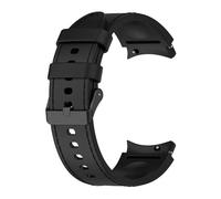 ChunLK Correa de silicona + cuero for reloj 7 6 4/5 Pro 40mm 44mm Band 6 4 Classic 47 43mm 46mm pulsera de repuesto(BB,Watch 5 44mm)