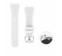 ChunLK Correa de silicona de 20mm y 22mm for reloj 3, 4, 5, 46mm y 42mm Gear S3/Sport Frontier 2, correa GT 2/2e(White 1,20mm)