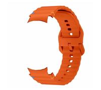 ChunLK For reloj 7 Band FE 44mm 40mm Original silicona deporte Correa pulsera Correa Galaxy Watch 7 Correa(Orange1,Watch FE)