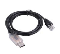 ChunLK FT232RL USB a RJ45 RS485 Serial Stepper Suite, Cable Virtual de actualización de Puerto COM de PC con Software Moons(3.0M,Transparent usbhouse)