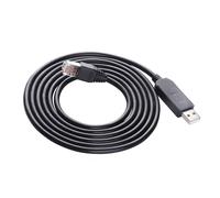 ChunLK FT232RL USB a RJ45 RS485 Serial Stepper Suite, Cable Virtual de actualización de Puerto COM de PC con Software Moons(1.8M,Black USB House)