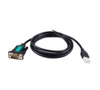 ChunLK USB a RS232 Puerto COM Serial PDA 9 DB9 Pin Cable Adaptador PL Pl2303 for Win10 7 8,1 XP(PL2303 Chip Inside)