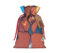 CHUNMINW Beach Malibu - Bolsa de regalo de cumpleaños, portátil, con cordón, bolsa de lona para fiestas y Navidad, 1 pieza pequeña