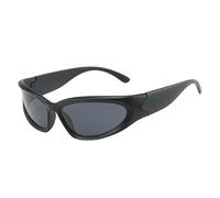 CHUNNUAN Gafas de sol estéticas Y2K de los años 2000 para hombre, ciclismo, deportes, gafas de sol vintage para mujer, gafas punk, C1