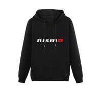 CHUNWANG Men's Heavyweight Hooded Nismo Hoodies Men Hoody Long Sleeve Pullover Sweatshirt with Drawing Pocket Size 3XL