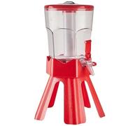 CHUNXVLI Dispensador De Bebidas Cerveza Torre De Bebidas De 3 L con Tubo De Hielo Y Luz LED De Sobremesa For Bares Dispensador De Agua