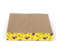 CHUNXVLI Rascador para Gatos Rascador De Cartón Corrugado Duradero para Gatos con Diseño De Texturas De Arañazos Reversibles De Primera Calidad para Gatos De Interior para Gatos De Interior