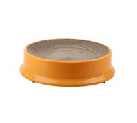 CHUNXVLI Rascador para Gatos Rascador para Gatos Cartón Durable Reversible Corrugado Rascador para Gatos Almohadilla para Rascar Salón Sofá Cama para Gatos De Interior(Oranje)
