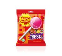 Chupa Chups Caramelos con Palo, 10 x 12g