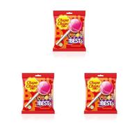 Chupa Chups Caramelos con Palo, 10 x 12g (Paquete de 3)