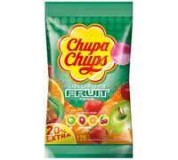 Chupa Chups Caramelos De Fruta 120 Lollies En Bolsa De Recarga 1440g