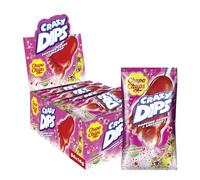 Chupa Chups Crazy Dips Fresa 14 g (Paquete de 24)