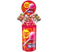 Chupa Chups Lo Mejor De 100 Chupetes En Exhibidor De Mostrador 1200g