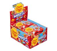 Chupa Chups Mads Fruits, Caramelos de Goma Crujientes Sabor Frutal, 12 uds