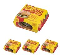 Chupa Chups Meals, Golosinas de Formas y Sabores Variados, Candy Burger de 130 gr. (Paquete de 4)