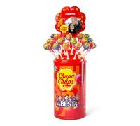 Chupa Chups tore personalizada con foto - Tore de 100 piruletas y 6 sabores diferentes con imagen, nombre o texto