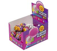 Chupa Chups XXL, Caramelo relleno de Chicle con Palo de Sabores Variados, Display de 25 unidades de 29gr. (Total 725 gr.) 725 g