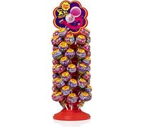 Chupa Chups XXL, Caramelo relleno de Chicle con Palo de Sabores Variados, Rueda de 60 unidades de 29 gr. (Total 1.740 gr.) 1740 g