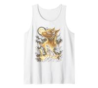 Chupacabras Aullando a la Luna Meme Camiseta sin Mangas