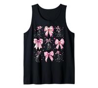 Chupacabras, críptido, criptozoología, chica, coqueta, lazo rosa Camiseta sin Mangas