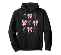 Chupacabras, críptido, criptozoología, chica, coqueta, lazo rosa Sudadera con Capucha