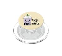 Chupar mis Bolas Boba té de Burbujas Regalo de té PopSockets PopGrip para MagSafe