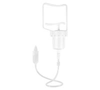 Chupasador nasal para bebés - Limpiador nasal de silicona, aspirador nasal para bebés | Potente aspirador nasal de bomba manual para bebés, niños y niños pequeños de 0 a 6 años