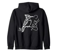 Chupasavia Linea Ornitólogo Sudadera con Capucha