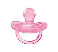 Chupete Chicco Todosilicona Rosa 0 M 1 Unidad - Desde El Nacimiento