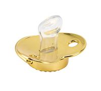 Chupete de beb, Chupete de beb y Clips, Decoracin de Fotos DIY Elegante, Conjunto con Rizador de Brillante para Recin Nacido (Oro M