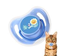 Chupete de dentición para perros, chupetes de alivio para masticar cachorros, juguete de dentición de silicona, soluciones para aliviar la dentición para gatos pequeños y perros que viajan fuera