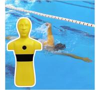 Chupete de entrenamiento de rescate acuático para prevención de ahogamientos, equipado con 3 agujeros de entrada y salida, ideal para entrenamiento de rescate en piscina para adolescentes y adultos
