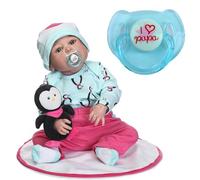 Chupete de muñeca: Seguro y Fuerte, Herramienta de dentición magnética, Chupete magnético de muñeca renacida | Chupetes magnéticos para muñecas Reborn, chupetes magnéticos de simulación, Juguete para