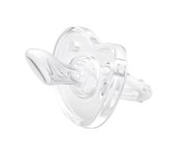 Chupete de silicona DBb Remond con funda +3 meses Transparente