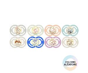 Chupete de silicona MAM Perfect Night +6m Pack de 2 + Caja de esterilización